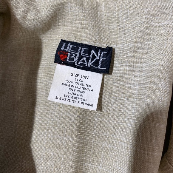 Helene Blake Blazer and Skirt Set 18 W (FQ) - Picture 12 of 15